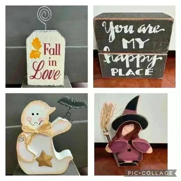 Fall figurines set - Picture 1 of 1